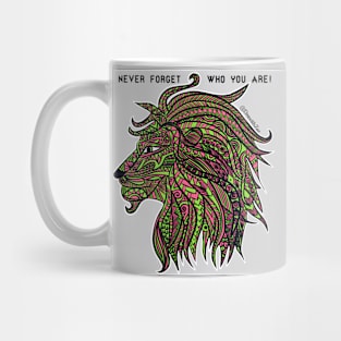 Lion design Mug